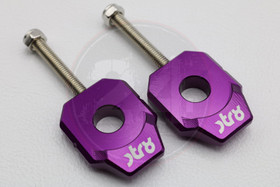 Ketjunkiristin pari 12mm alumiini violetti, Aprilia / Derbi / Gilera