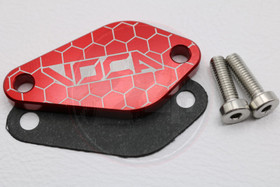 Öljypumpun peitelevy punainen, Minarelli Am6, Derbi Euro 2 / 3 / 4