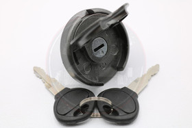 Polttoainesäiliön korkki lukolla + 2 avainta, Kiina skootterit, Baotian, Fude 4T