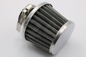 Ilmansuodatin Power filter 28mm, kromi