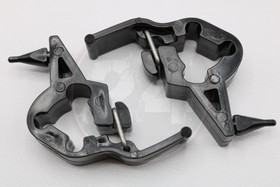 Etuvalon maskin kiinnityskumi musta 2kpl, Aprilia, Derbi, Gilera