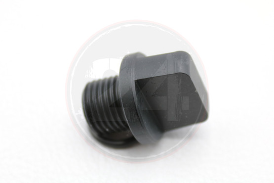 Öljyn täyttökorkki alumiini + o-rengas mattamusta, Minarelli MBK / Yamaha