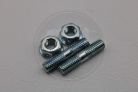 Pakoputken pinnapultit + mutterit, M6 x 26.60mm