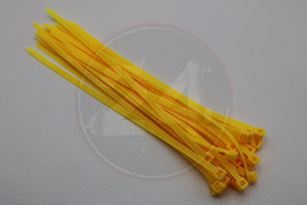 Nippuside keltainen 25kpl, 4.5 x 200mm