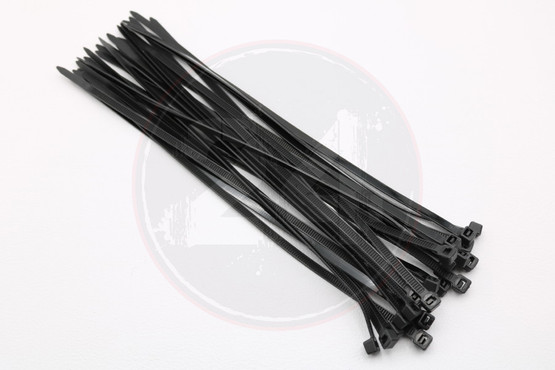 Nippuside musta 25kpl, 4.5 x 250mm