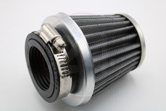 Ilmansuodatin Power filter 35 / 45 / 46 / 47mm, kromi