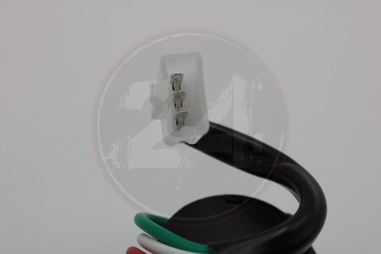 Vilkkurele + kiinnityskumi, 3-napainen liitin