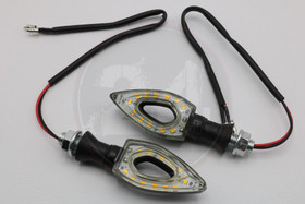 Led-vilkkupari, musta