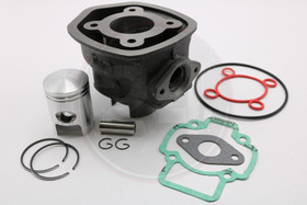 Sylinterisarja 40mm 12mm tappi 50cc, Aprilia, Derbi, Gilera, Piaggio