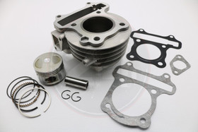 Sylinterisarja 44mm 13mm tappi 60cc, Kiina skootterit, Baotian, Fude, GY6 4T