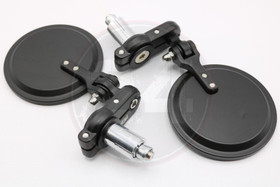 Peilipari tangon päätyihin / alapuolelle, musta