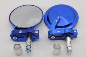 Peilipari tangon päätyihin / alapuolelle, sininen