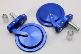 Peilipari tangon päätyihin / alapuolelle, sininen