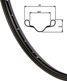 WESTWOOD RIM 28 X 1.75