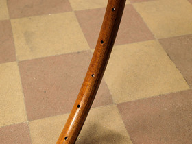 WOODEN RIM CB VIGORELLI 36H TUBULAR VINTAGE PAIR W/NIPPLES