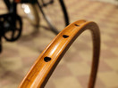 WOODEN RIM CB VIGORELLI 36H TUBULAR VINTAGE PAIR W/NIPPLES