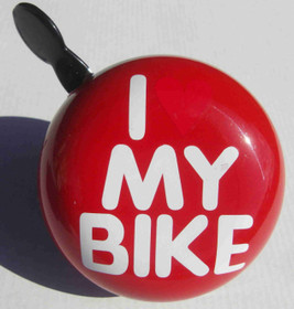 DING-DONG BELL 65 MM RED / I LOVE MY BIKE