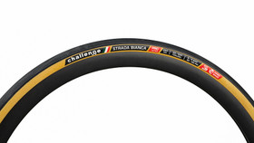CHALLENGE STRADA BIANCA OPEN TUBULAR/CLINCHER 30-622 BLACK/TANWALL