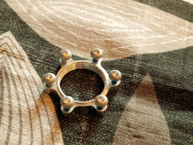 BRAKE DISC ADAPTER THREADED > 6 BOLTS