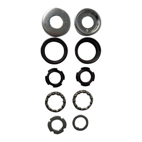 BB SET 1-PIECE EURO-FAUBER CRANK CHROME