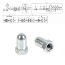 DOME NUT 3/8