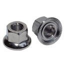 TRACK NUT CHROME PLATED M9X1