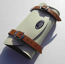 SADDLE BAG, CREAM/LIGHT BROWN