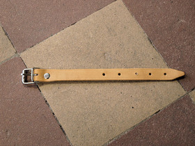 LEATHER STRAP, BROWN LEATHER