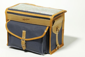 GILLES BERTHOUD HANDLEBAR BAG GRAY