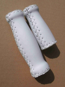 ITALIAN GRIPS 125 & 90  MM WHITE