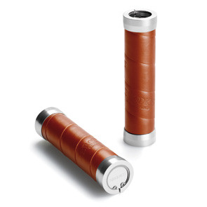 BROOKS SLENDER LEATHER GRIPS, HONEY 130/130