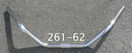 CRUISER HANDLEBAR 62 CM CHROME