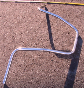 APEHANGER SHORTY HANDLEBAR CHROME