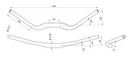 SCHINDELHAUER NOIRETTE HANDLEBAR 660 MM