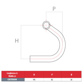CINELLI 65 CRITERIUM DROP BARS 42