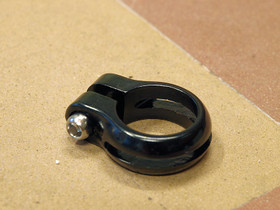 SEATPOST CLAMP 29.8MM BLACK