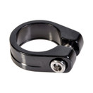 SEATPOST CLAMP 31.8MM BLACK/BRIGHT