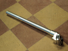 SEATPOST 24.0/350 MM BRIGHT ALUMINUM