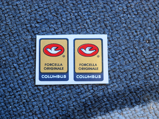 DECAL SET COLUMBUS SL FORK