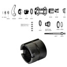 BRAKE SHOE, STEEL FAVORIT SINGLE SPEED