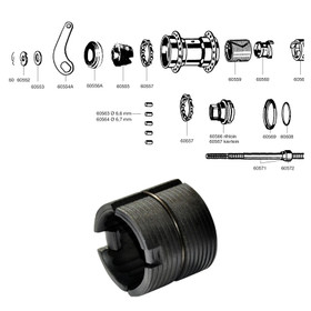 BRAKE SHOE, STEEL FAVORIT SINGLE SPEED