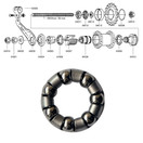 SHIMANO SINGLE SPEED HUB DRIVE SIDE BEARING