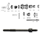 AXLE W/CONE FAVORIT 1 SPEED
