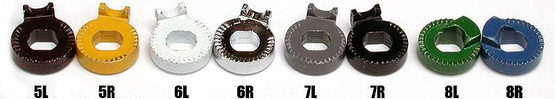 SHIMANO NON-TURN WASHER 8L LEFT/GREEN