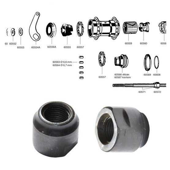 BEARING CONE FAVORIT SINGLE SPEED