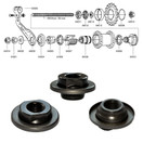 SHIMANO 1-V CB-E110 BEARING CONE W/DUST SHIELD