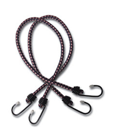 CARGO STRAP BLACK 8MM X 60CM PAIR