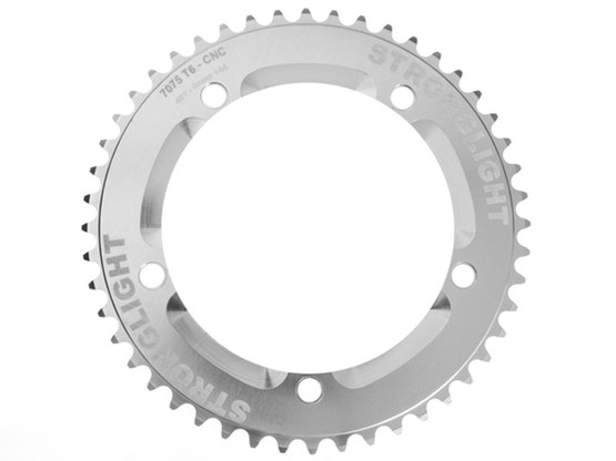 CHAINWHEEL STRONGLIGHT PISTA 48T 130 BCD 5 BOLTS 1/8