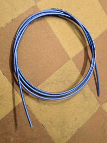OUTER CABLE HOUSING BLUE METALLIC 2.5M X 5MM