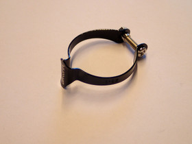 CABLE CLAMP 28.6 MM BLACK